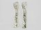 Fireplace Jambs in Carved White Marble, Set of 2 4