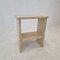 Italian Side Table or Small Credenza in Travertine, 1980s, Image 8