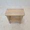 Italian Side Table or Small Credenza in Travertine, 1980s 9