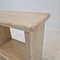 Italian Side Table or Small Credenza in Travertine, 1980s, Image 12