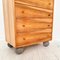 Small Mid-Century Chest of Drawers in Spruce and Marble, 1972 6