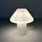 Lampe Mushroom en Verre Blanc par Hala, 1990s 5