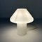 Mushroom Lampe aus weißem Glas von Hala, 1990er 5