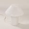 Lámpara Mushroom de vidrio blanco de Hala, años 90, Imagen 4
