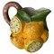 Majolica Ceramic Free Form Fruits Jug or Pitcher, 1960, Image 4