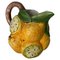 Majolica Ceramic Free Form Fruits Jug or Pitcher, 1960 3