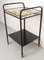 French Iron & Ceramic Table Trolley with Wheels, 1960, Image 6
