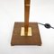 Brass & Wood Floor Lamp, Denmark, 1960s, Image 7