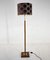 Brass & Wood Floor Lamp, Denmark, 1960s, Image 2