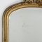 Large 19th Century Gilt Wood Bow Cartouche Mirror 6