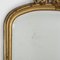 Large 19th Century Gilt Wood Bow Cartouche Mirror, Image 6