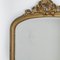 Großer Kartuschenspiegel aus vergoldetem Holz, 19. Jh. 3