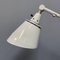 Light Gray Clamping Lamp from Midgard, 1950s, Image 8