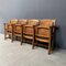 Antique Wooden Theater Bench from Belgium 22