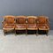 Antique Wooden Theater Bench from Belgium, Image 4