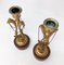 Louis XVI Style Candlesticks in Gilded Bronze and Griotte Marble, Set of 2 2