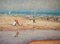 Jordi Freixas Cortes, Beach Scene, Oil on Board, Framed 3
