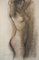 Life Study of Nude Lady, 1976, Graphite on Paper, Framed, Image 2