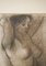 Estudio de la vida de una dama desnuda, 1976, Grafito sobre papel, enmarcado, Imagen 3