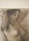 Life Study of Nude Lady, 1976, Grafite su carta, con cornice, Immagine 3