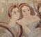 Antique Italian Needlepoint Tapestry of Courtly Maidens, 1865, Image 6