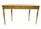 Adams Style Console Table in Satinwood with Painted Top 13