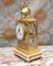 Französisches Garniture Uhrenset aus Vergoldetem Marmor, 3 . Set 9