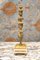 Orologio decorativo in marmo dorato, Francia, set di 3, Immagine 11