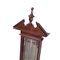 Antique Weather Barometer in Mahogany, Image 4