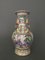 19th Century Gilt Porcelain Vase with Salamander Decoration from Canton 1
