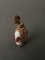 19th Century Opaline Salt Bottle in an Ovoid Shape Lined with Red Moldings 11