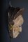 Antike Gesichtsmaske aus geschnitztem Holz 7