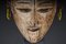 Antike Gesichtsmaske aus geschnitztem Holz 3