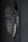Antike Gesichtsmaske aus geschnitztem Holz 9