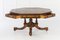 19th Century Oak Octagonal Parquetry Drum Table, Image 4