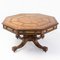 19th Century Oak Octagonal Parquetry Drum Table, Image 1