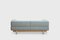 Sky Blue Alchemist 2-Seater Sofa by etc.etc. For Emko 4