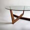 Round Coffee Table in from Teak and Glass from Wilhelm Renz, 1960s 7