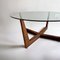 Round Coffee Table in from Teak and Glass from Wilhelm Renz, 1960s, Image 7