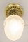 Ceiling Lamps with Original Glass Shades, Vienna, 1890s, Set of 2, Image 11