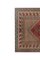 Handgeknüpfter roter marokkanischer Teppich, 1960er 3