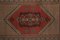 Handgeknüpfter roter marokkanischer Teppich, 1960er 10