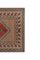 Handgeknüpfter roter marokkanischer Teppich, 1960er 5