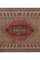 Handgeknüpfter roter marokkanischer Teppich, 1960er 4