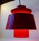 Red Tivoli Pendant Lamp by Jørn Utzon for Nordisk Solar, 1960s, Image 10