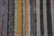 Vintage Turkish Striped Flat-Weave Kilim Rug, 1960s 2