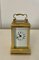 Edwardian French Brass Miniature Carriage Clock, 1900s 1