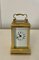 Edwardian French Brass Miniature Carriage Clock, 1900s, Image 1