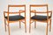 Dänische Vintage Carver Chairs von Arne Vodder für Sibast, 1960er, 2er Set 4