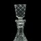 Mid-Century English Wine Decanter in Cut Glass, 1960s 7